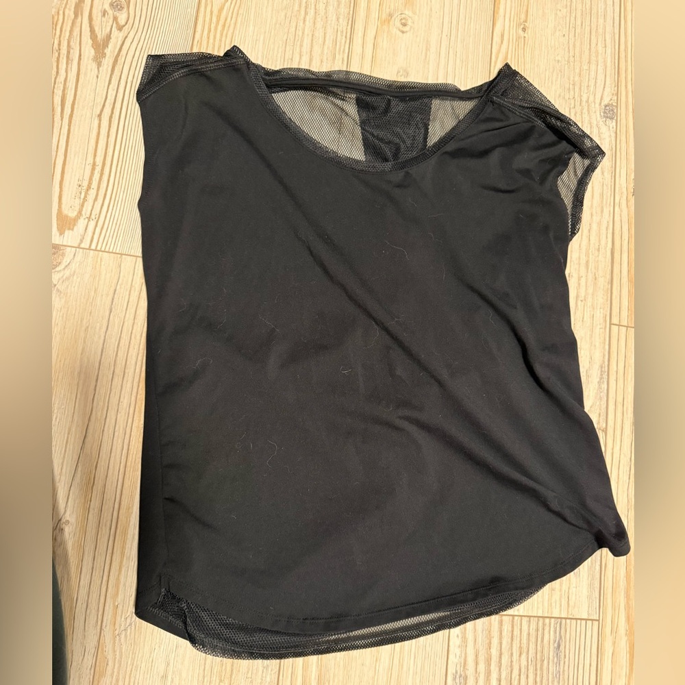 🪩Fabletics Bundle - Black mesh yoga pants and top